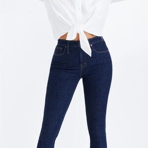 Madewell curvy high waist skinny jeans